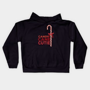 Candy Cane Cutie Kids Hoodie